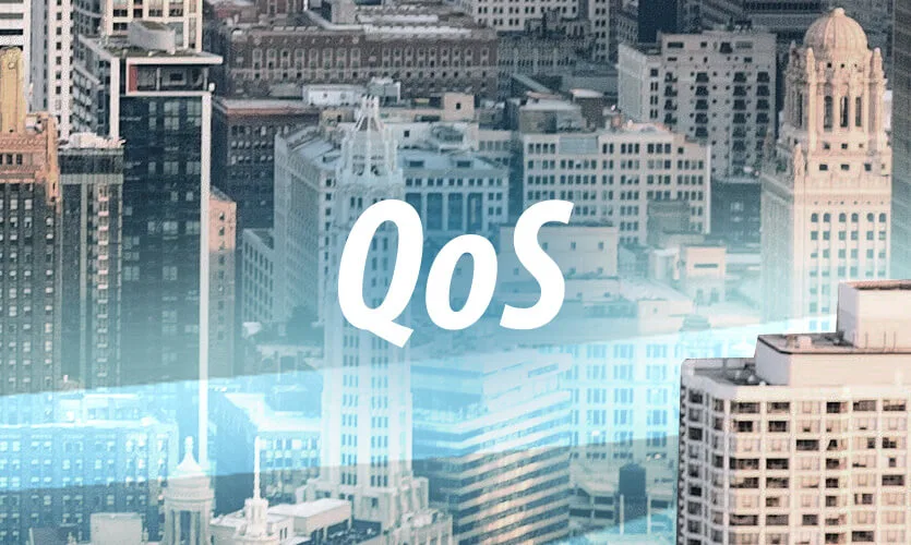 رسم توضيحي للتهيئة التلقائية لـ QoS في DGS-1250-52XMP