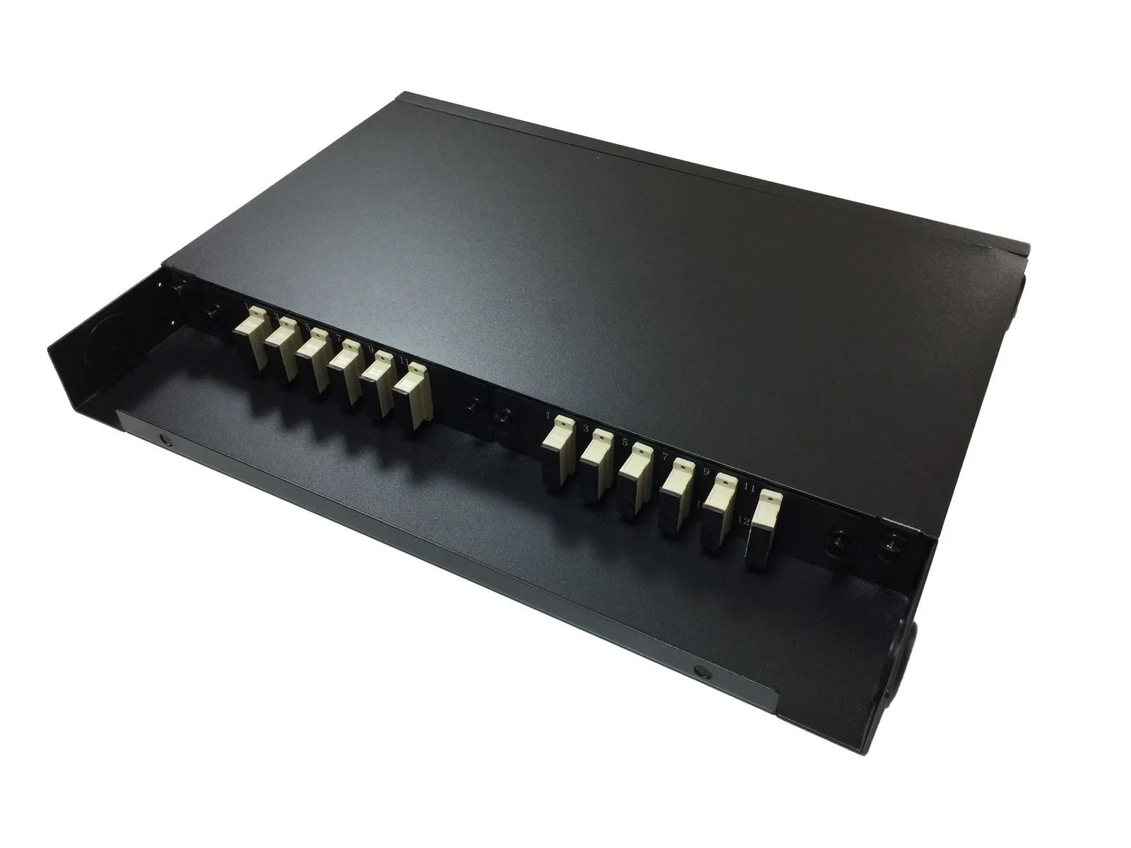 Photo du produit : composants à fibre optique - LIU fixe 1U / 2U