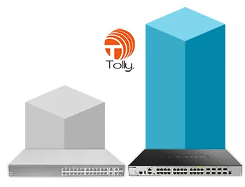 DGS-3630 Series performance comparison illustration