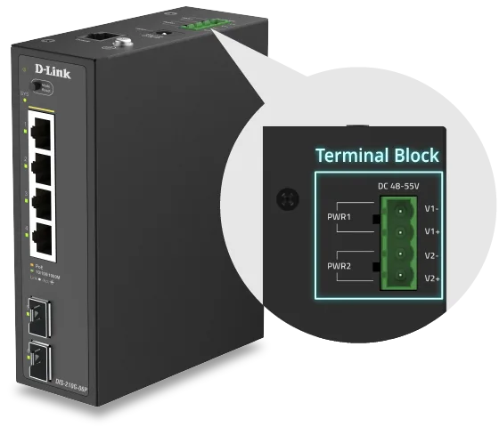 رسم توضيحي للتكرار الاحتياطي للطاقة دون انقطاع في DIS-210G-06P
