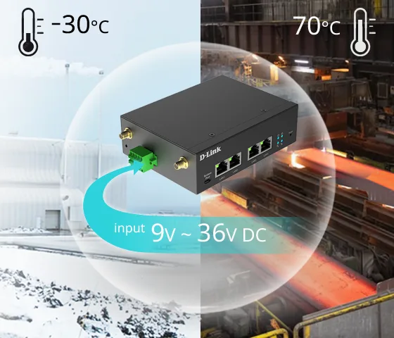 DWM-314-G robust build quality illustration