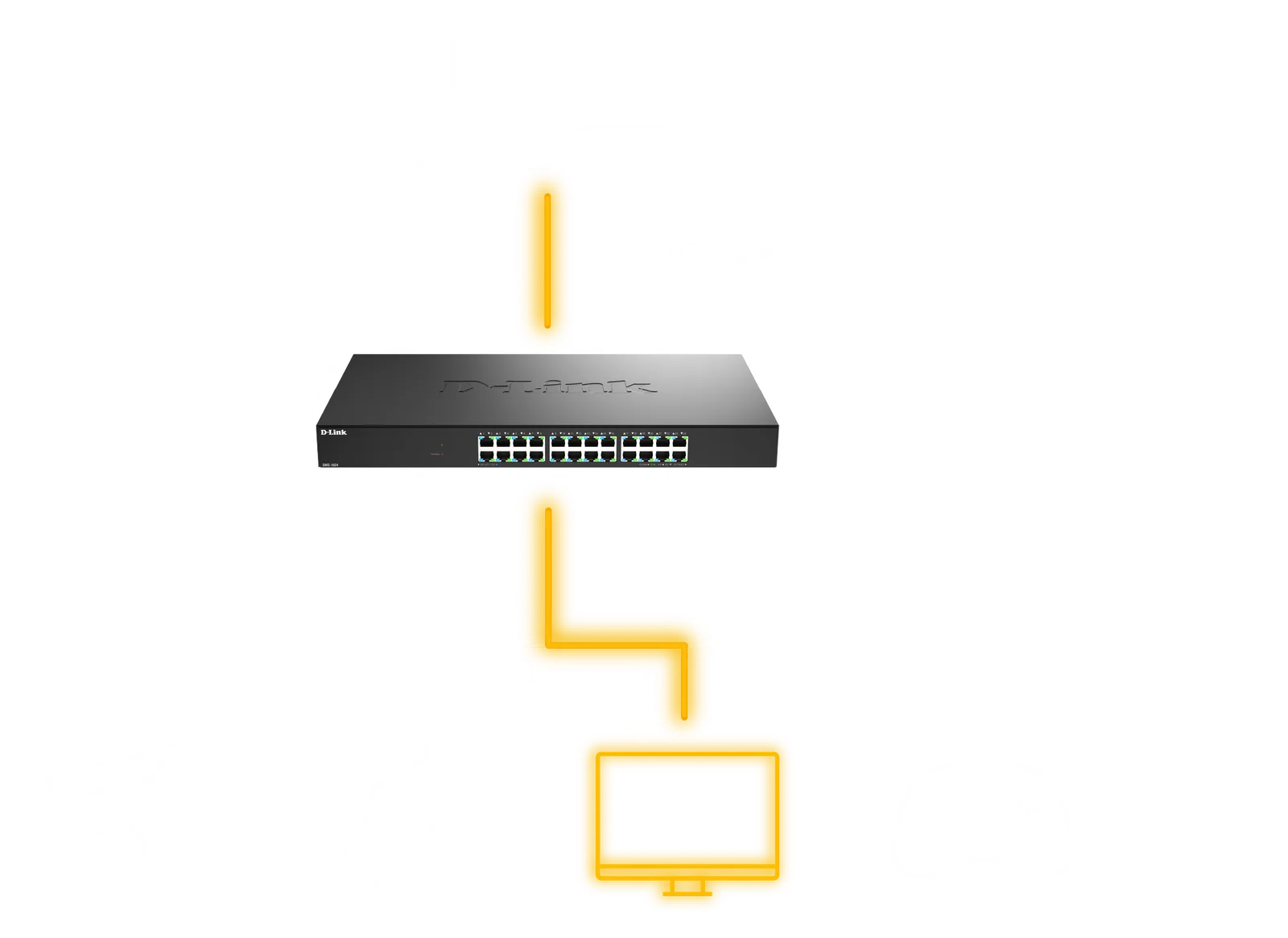 Illustration de la multidiffusion plus intelligente et des performances plus fluides du DMS-1024