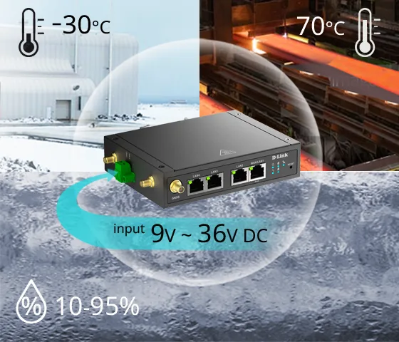 DWM-530-T robust build quality illustration