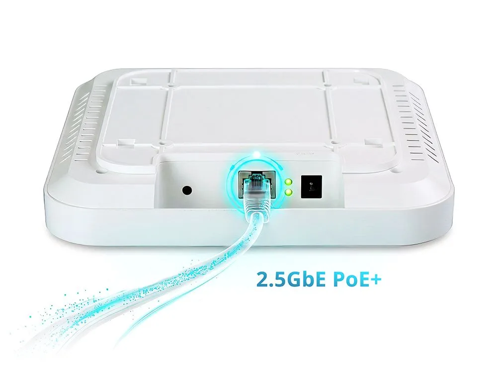 High-Speed 2.5GbE PoE+ Uplink