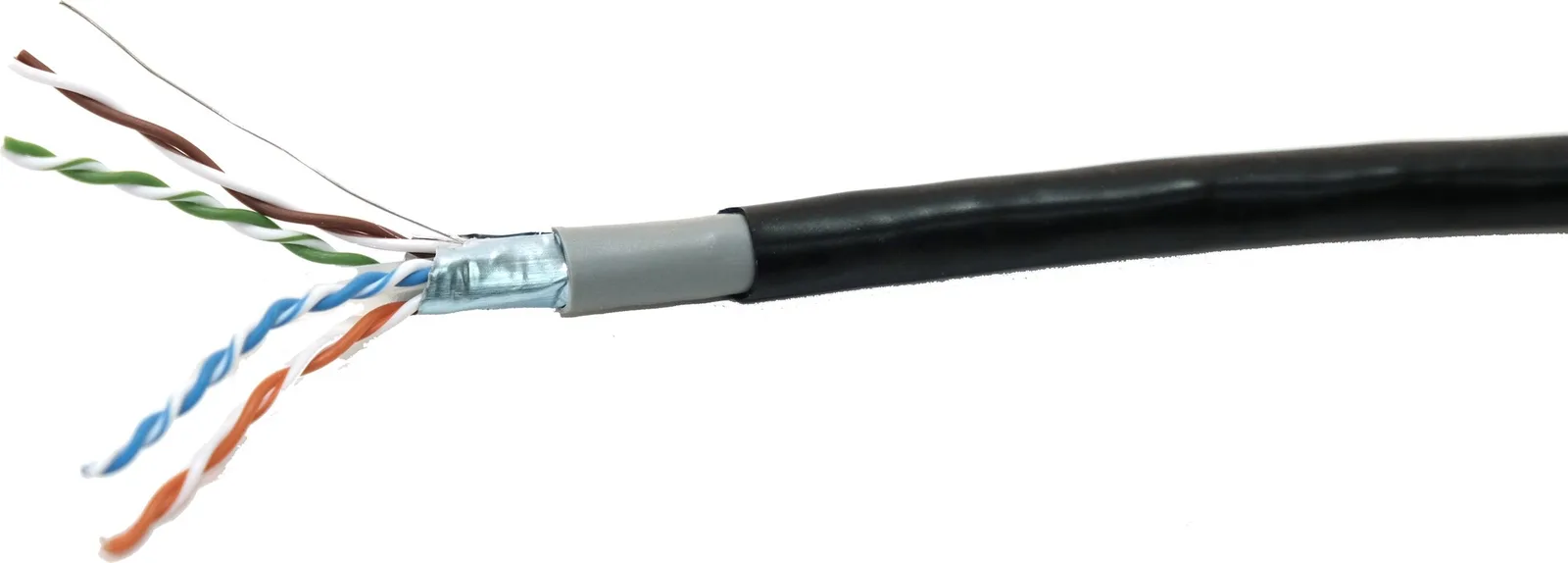 Photo du produit : câbles extérieurs Cat6 FTP à double gaine