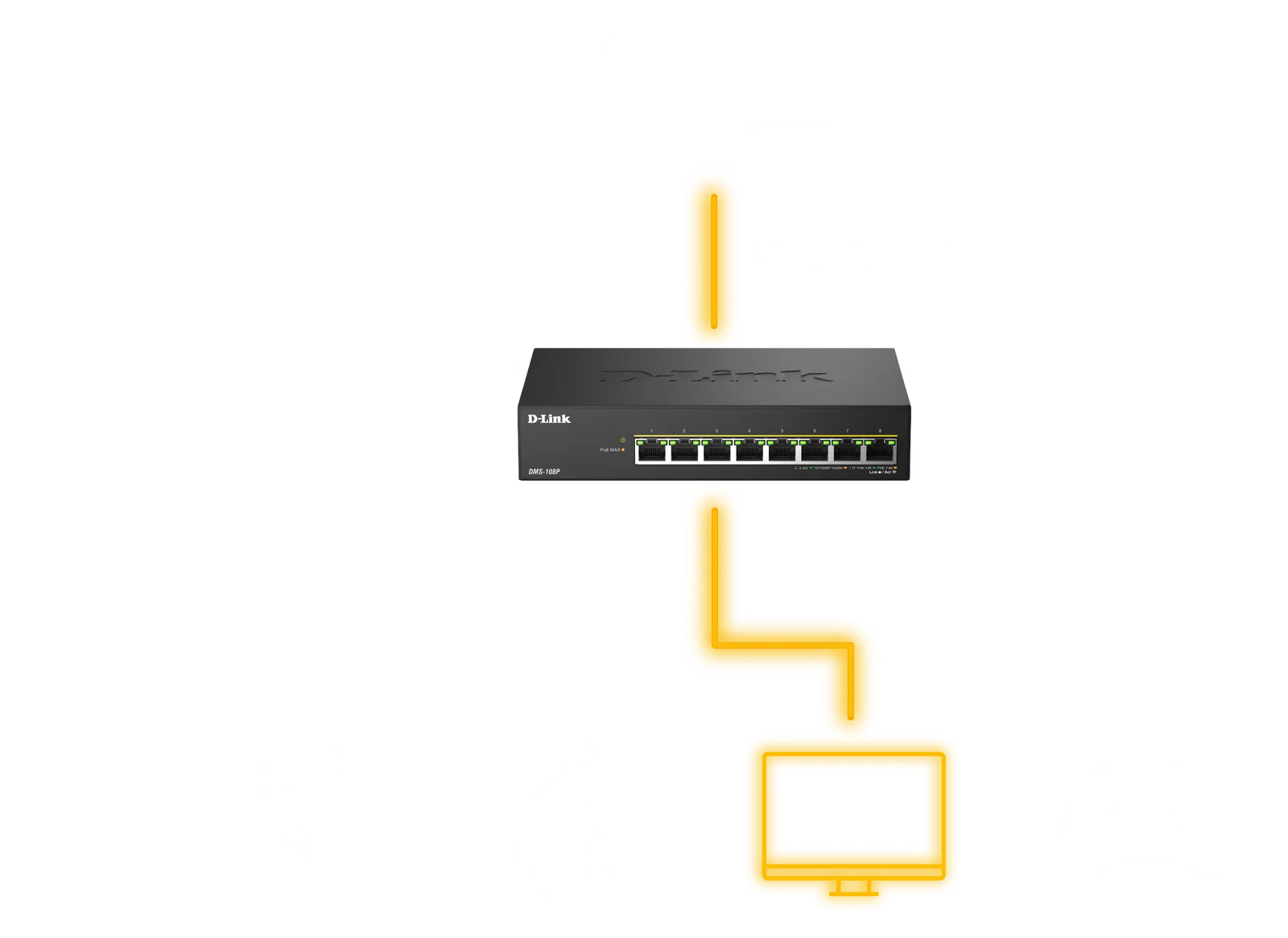 DMS-108P Smarter Multicast, Smoother Performance illustration