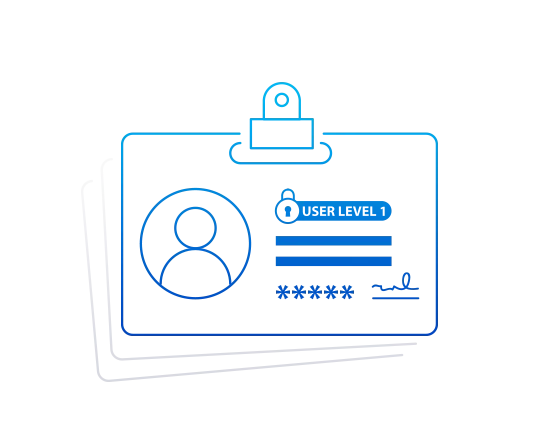DMS-3130 Series easy access control policies illustration