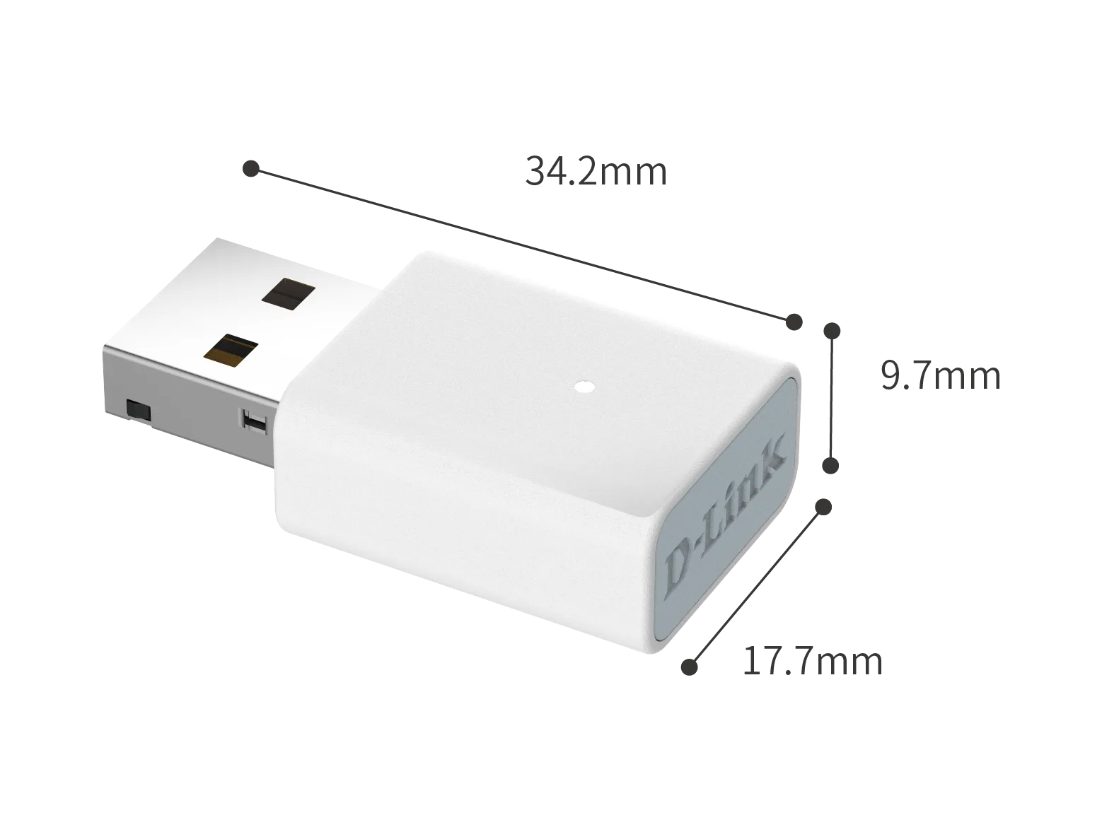 AC13U plug and install with miniature size illustration