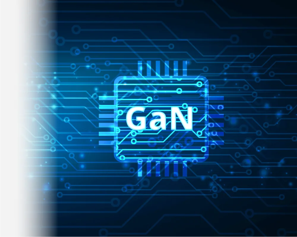 رسم توضيحي لتقنية GaN الأسرع والأقل حرارة والأكثر كفاءة في DCP-651