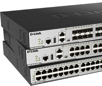 DGS-3630 Series Stackable Managed Switches illustration
