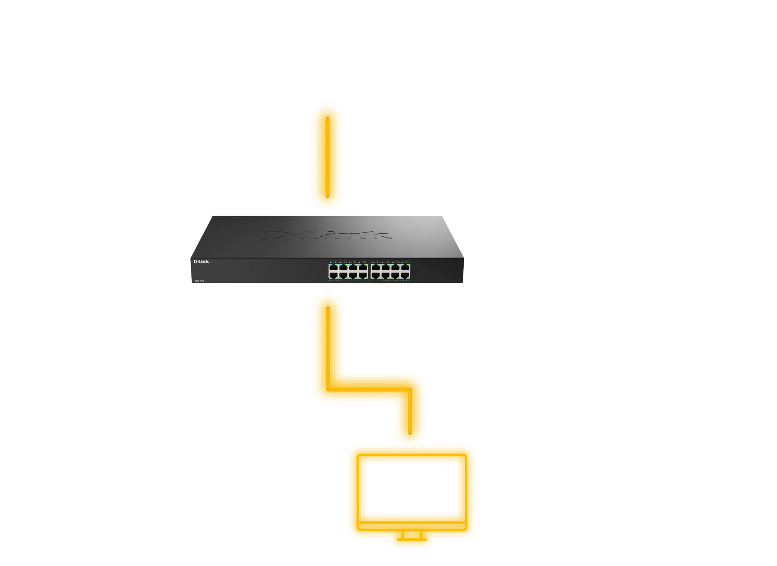 Illustration de la multidiffusion plus intelligente et des performances plus fluides du DMS-1016