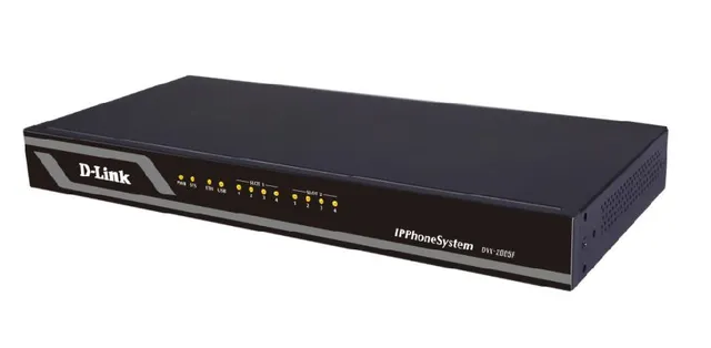 نظام هاتف IP، 100 خط داخلي، 4 FXO DVX-2005F