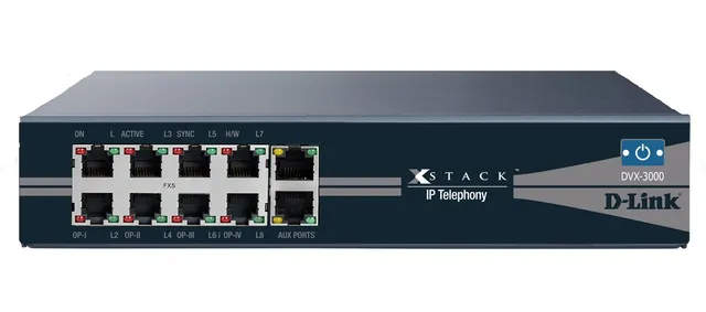 نظام اتصال هاتفي عبر IP لما يصل إلى 500 مستخدم DVX-3000
