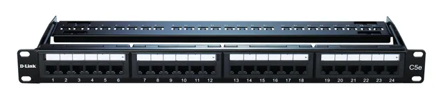 صورة المنتج: لوحات التوصيل (Patch Panel) Cat5e UTP