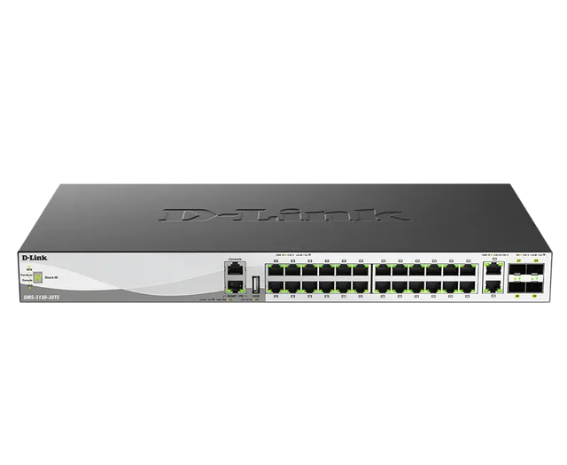 30-Port Layer 3 Stackable Multi-Gigabit Managed Switch