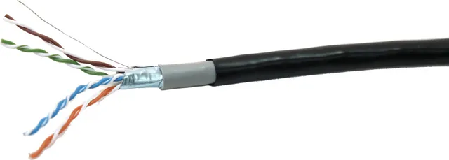 صورة المنتج: كبلات Cat6 FTP خارجية بغلاف مزدوج