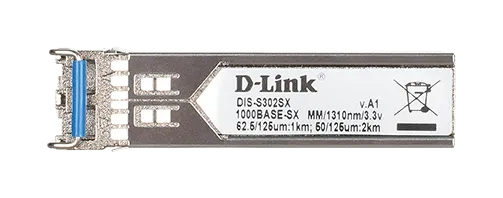 1-port Mini-GBIC SFP to 1000BaseSX Multi-Mode 2km Fiber Transceiver