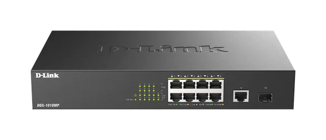 10-Port Gigabit PoE Switch