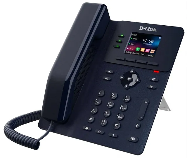 DPH-150G 4-Line Gigabit PoE Color LCD SIP IP Phone
