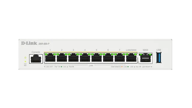 Vue de face du D-Link DBR-600-P