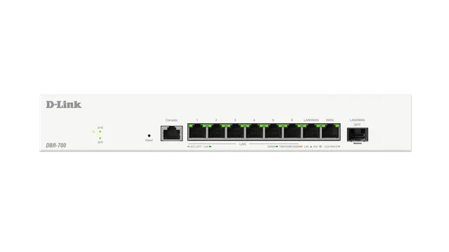 Vue de face du D-Link DBR-700
