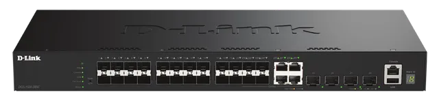 منظر مائل لـ D-Link DGS-1530-28SC