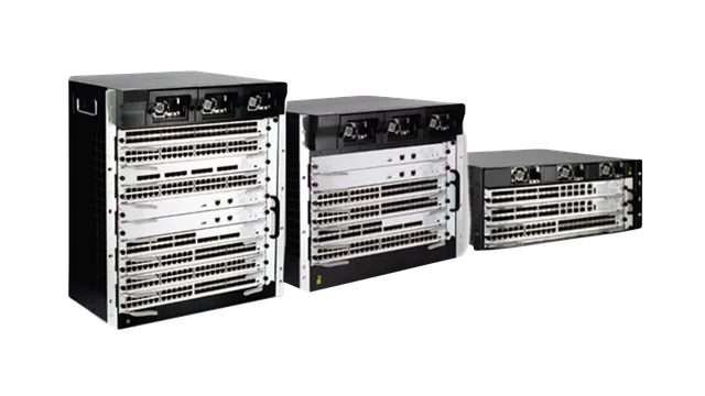 Vue de la série D-Link DGS-8603E, DGS-8606E et DGS-8610E