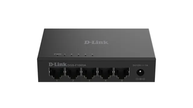 منظر أمامي لـ D-Link DGS-F1005A