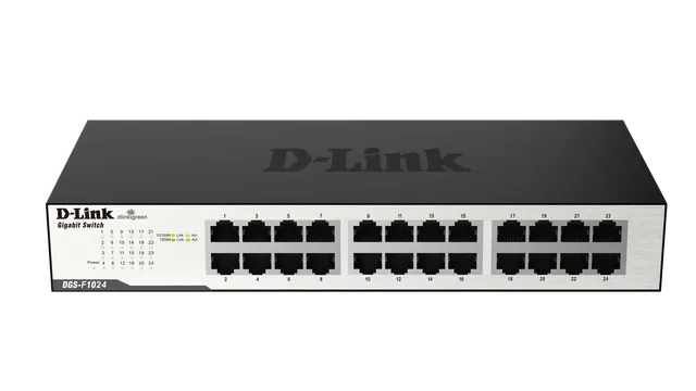 منظر أمامي لـ D-Link DGS-F1024