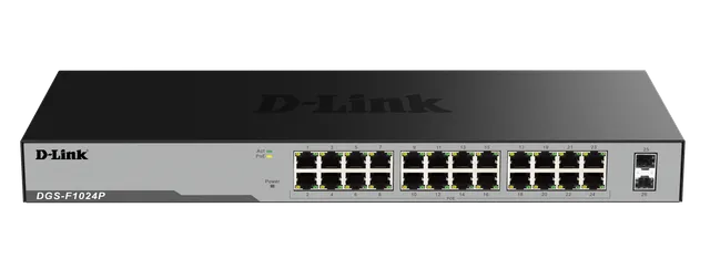 D-Link DGS-F1024P front view