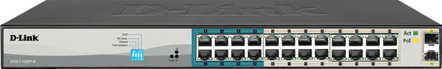 D-Link DGS-F1026P-E front view
