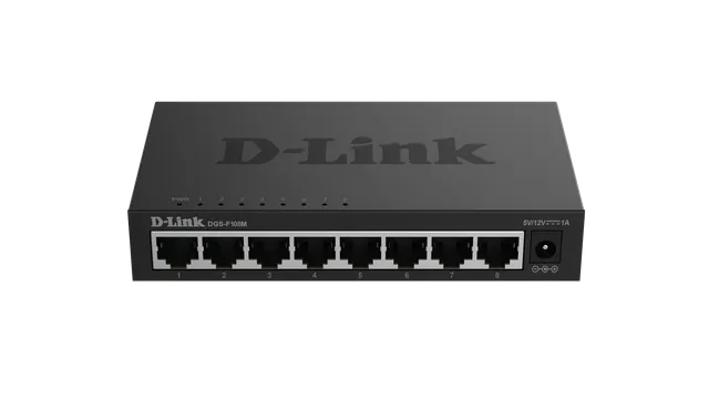 منظر أمامي لـ D-Link DGS-F108M
