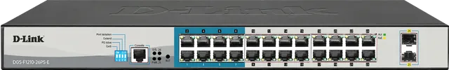 منظر أمامي لـ D-Link DGS-F1210-26PS-E