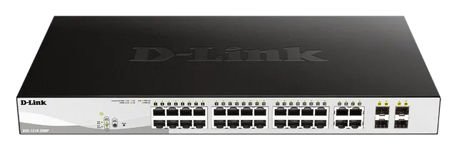 منظر أمامي لـ D-Link DGS-1210-28MP