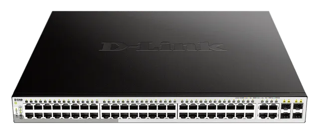 منظر أمامي لـ D-Link DGS-1210-52MP