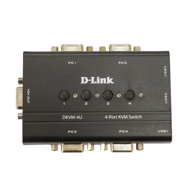 منظر علوي لـ D-Link DKVM-4U