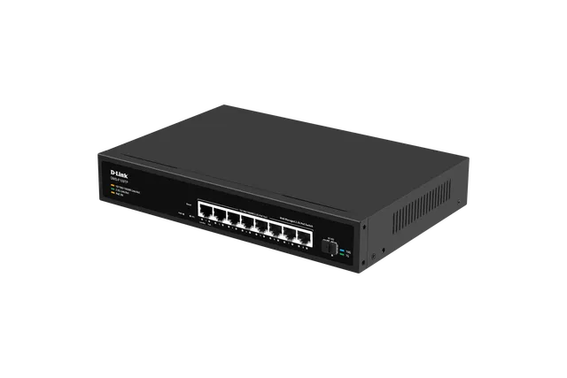 منظر مائل من اليسار لـ D-Link DMS-F109TP