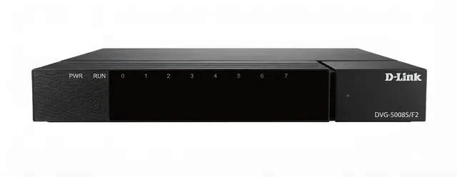بوابة VoIP مع 8 منافذ FXS DVG-5008S