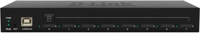 منظر أمامي لبوابة VoIP GSM/CDMA بـ 8 قنوات D-Link DVG-6008G