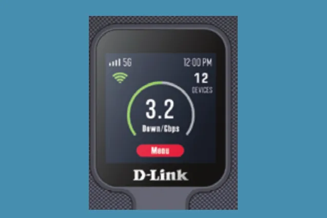 DWR-8211V LCD screen: Speed Test