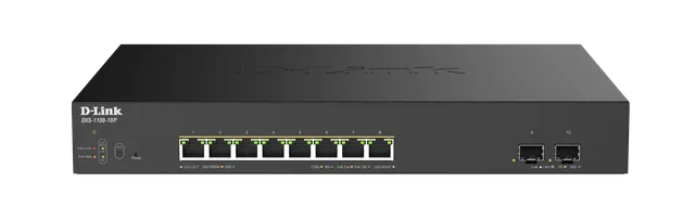 منظر أمامي لـ D-Link DXS-1100-10P