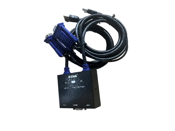 منظر مائل لـ D-Link KVM-222