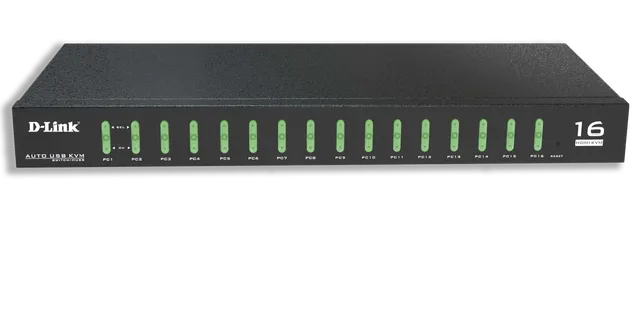 منظر أمامي لـ D-Link KVM-450H